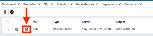 Backup Processes
